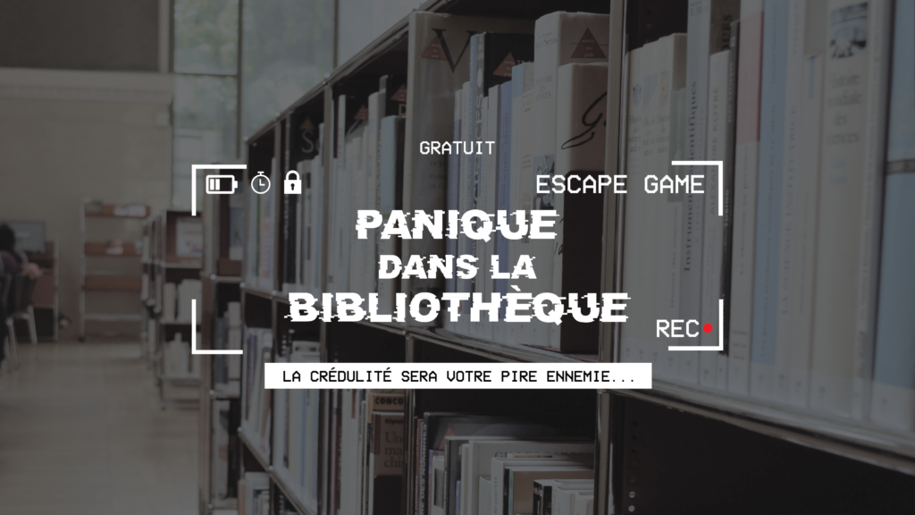 Panique dans ma bibliothèque